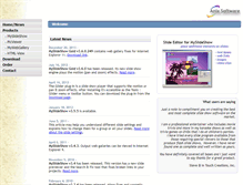 Tablet Screenshot of anixsoft.com